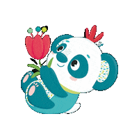 Panda Koala Sticker by Selecta Spielzeug