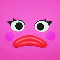 Pink Talking GIF by Denyse®