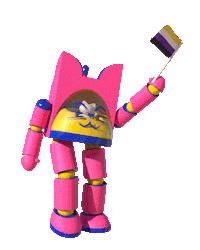 Marching Love Is Love Sticker by Danilo