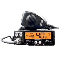 presidentelectronics president communication cb electronics Sticker