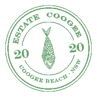 Logo Fish Sticker by Estate Coogee