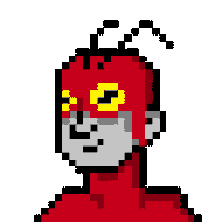 Super Hero Art Sticker