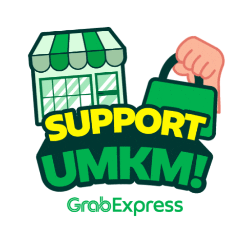 Seller Umkm Sticker by Grab Indonesia