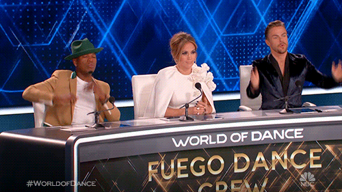 jennifer lopez clap GIF by NBC World Of Dance