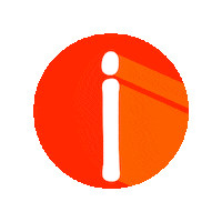 Orange Abc Sticker