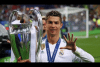 Cristiano Ronaldo 5 Champions League GIF
