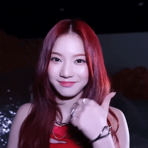 K-Pop Thumbs Up GIF