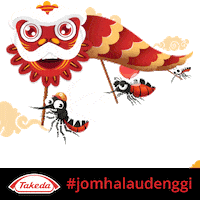 Nyamuk Mosquito Sticker by Know Dengue Malaysia