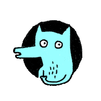 Illustration Wink Sticker by Kochstrasse™