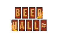 BeerHalll beerhall beerhalll Sticker