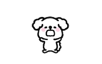 Dog Cry Sticker by duskin_dusken_official