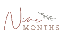 Nine Months Baby Sticker by Urban Li’l