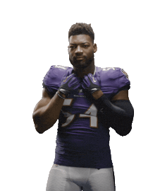Relaxed Football Sticker by Baltimore Ravens