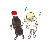 Happy 댄스 Sticker