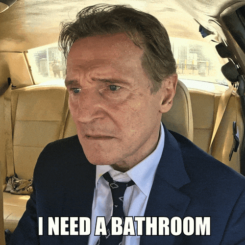 Liam Neeson Pooping GIF by The Naked Gun Movie