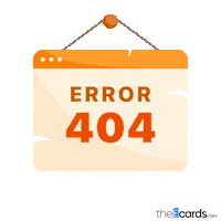 Connection Lost Oops Sticker by TheEcards.com