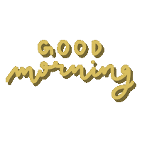 Good Morning Sticker