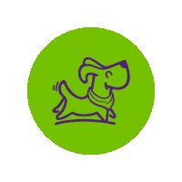 doguers dog dogs doguers efeitodoguers Sticker