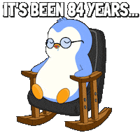 Bored Hurry Up Sticker by Pudgy Penguins