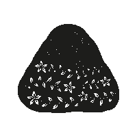Flower Mountain Sticker by Falc