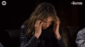 Nervous Banishment GIF by The Traitors Australia