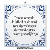 Humor Protest Sticker by Tegelspreuken.nl