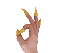bugle fingers yes Sticker by Bugles