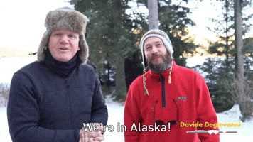 We're In Alaska!