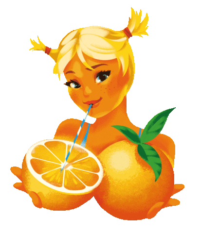 bolimepipi giphyupload summer travel orange Sticker