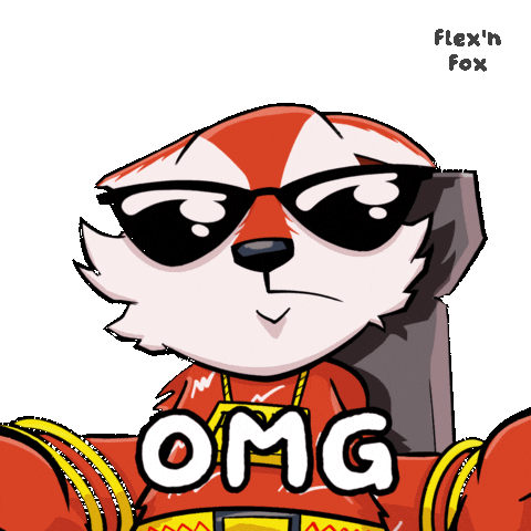 Fox Omg Sticker by VeeFriends