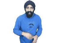 Happy Laugh Sticker by Jaz Gulati - Protrusive Dental Podcast