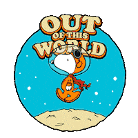 Outer Space Animation Sticker by Peanuts