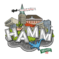 Hamm Sticker by Brinkhoff's