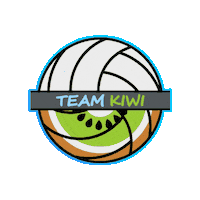 Team Kiwi Sticker by TEAM Kiwi Volleyball