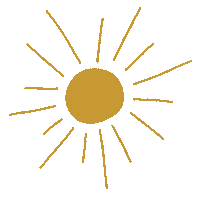 Beach Sun Sticker by ISA NOY