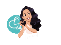 Love It Corazon Sticker by Cuerpo Saludable