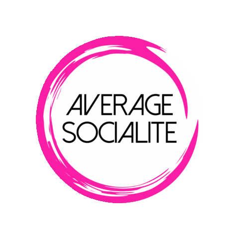 AverageSocialite average socialite averagesocialite Sticker