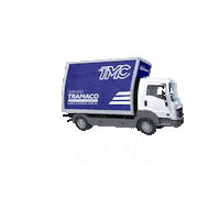 tramacoec ecommerce envios camión courier Sticker