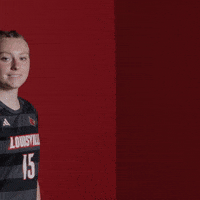 Womens Soccer Go Cards GIF by Louisville Cardinals
