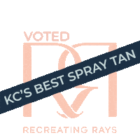 RecreatingRays kc kansas city sunless tan recreating rays Sticker