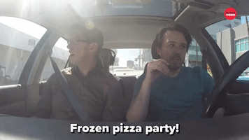 Frozen Pizza Party!