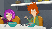 DuncanvilleFOX animation fox bye done GIF