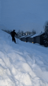 Ski Backflip GIF