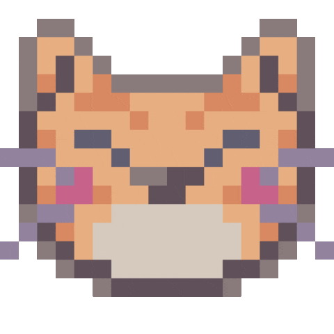 dinchenix giphyupload cat pixel retro Sticker