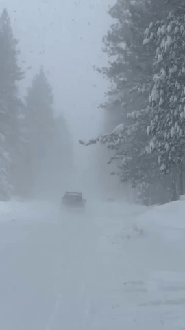 Winter Storm Brings Dangerous Conditions to Lake Tahoe