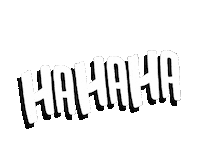 Laugh Lettering Sticker