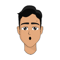 Stagez_Studio angry man bite sorpresa Sticker