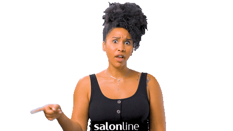 no way woman Sticker by Salon Line