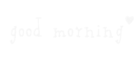 Good Morning Sticker by Cedar Rose Stationery