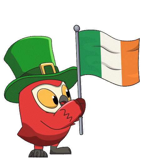 Celebrate St Patricks Day Sticker by birb